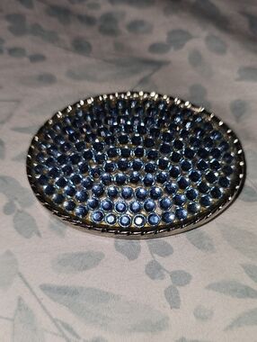 Unbranded Blue Rhinestone Belt Buckle